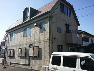 愛知県瀬戸市Ｋ様_外壁屋根塗装工事_施工前外観画像