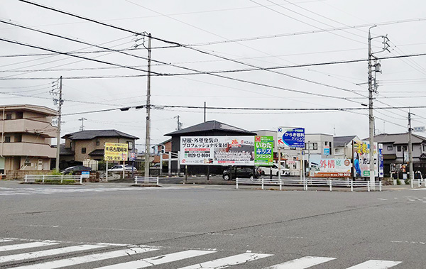 麻布の野立て看板ができました-2